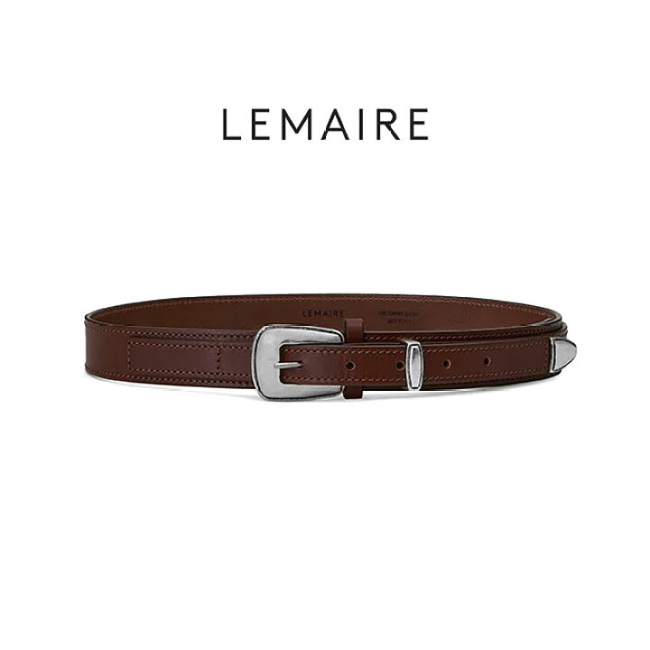 楽天市場】LEMAIRE ルメール MINIMAL WESTERN BELT レザー ウエスタン  