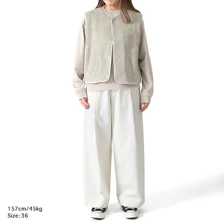 楽天市場】[予約商品] DANTON ダントン ショート丈 フリース ベスト DT 