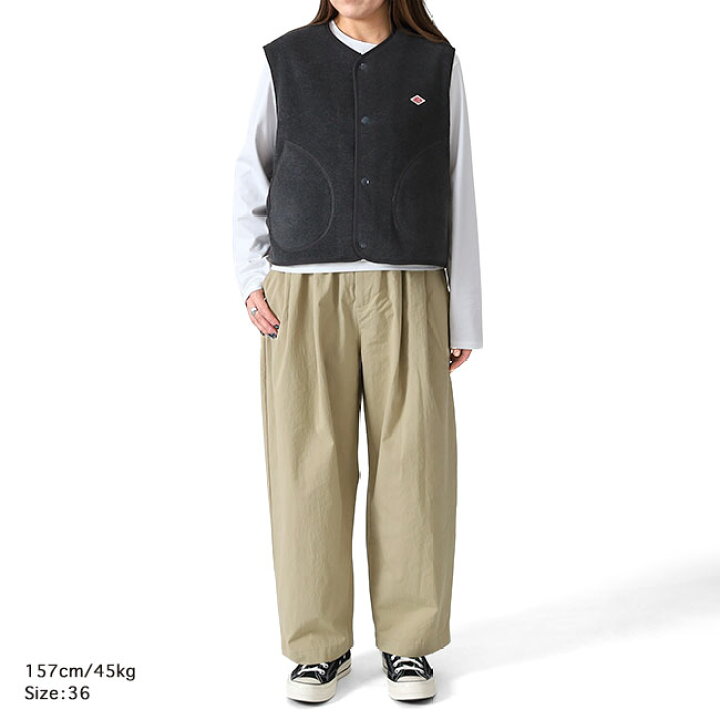 楽天市場】[予約商品] DANTON ダントン ショート丈 フリース ベスト DT 