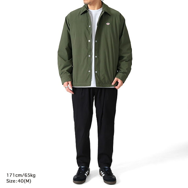 楽天市場】DANTON ダントン 中綿入り コーチジャケット DT-A0525 PNT 