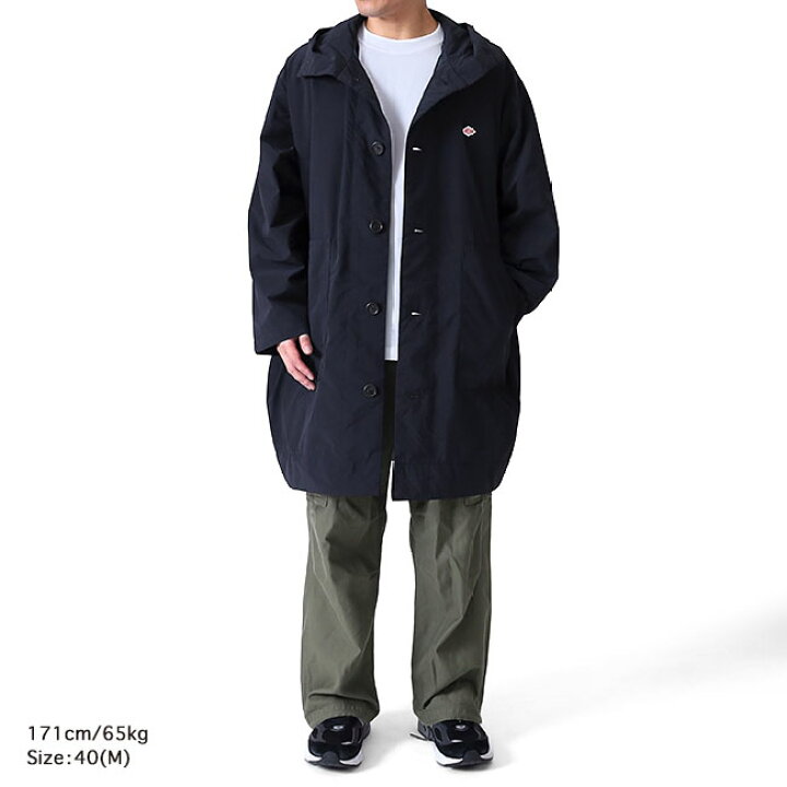 楽天市場】DANTON ダントン フード付き ロングコート DT-A0527 PNT 