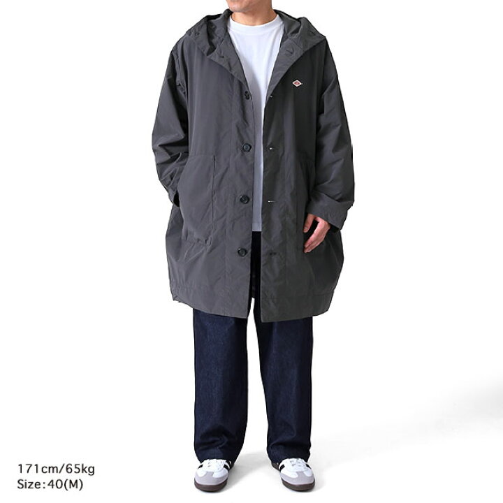 楽天市場】DANTON ダントン フード付き ロングコート DT-A0527 PNT 