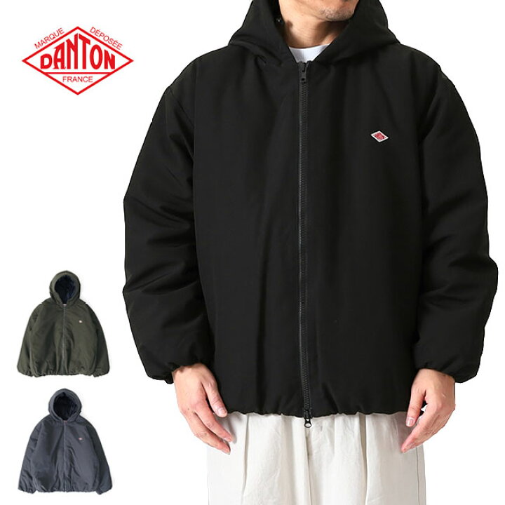 楽天市場】DANTON ダントン フード付き ミリタリー ダウンジャケット 