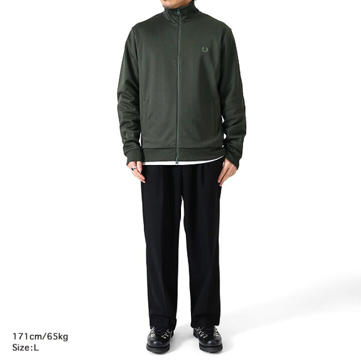 楽天市場】Fred Perry フレッドペリー トラックトップ J7826 グリーン 