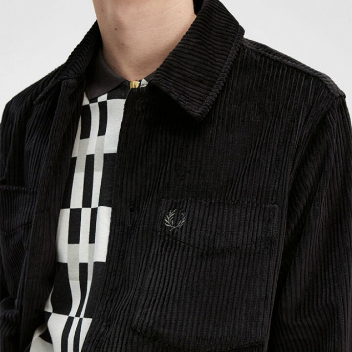 楽天市場】Fred Perry フレッドペリー コーデュロイ シャツジャケット 