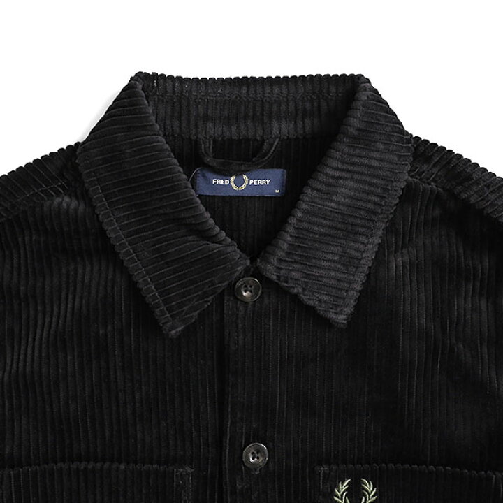 楽天市場】Fred Perry フレッドペリー コーデュロイ シャツジャケット 