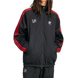 adidas × KORN アディダス コーン リバーシブル トラックトップ JG1341 ジャージ 黒 ブラック チェック メンズ