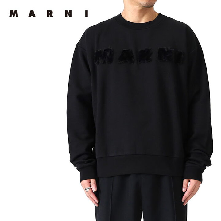 楽天市場】MARNI マルニ パフィーエンボスロゴ スウェット FUMU0074X3  