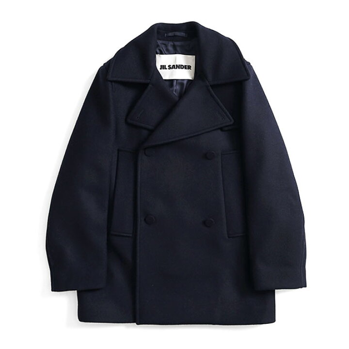 楽天市場】JIL SANDER ジルサンダー CABAN 11 ウールメルトン Pコート 