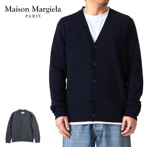 Maison Margiela メゾンマルジェラ 12G エルボーパッチ ウールカーディガン S50HP0027 M13098 メンズ
