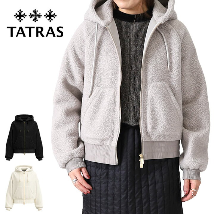 楽天市場】TATRAS タトラス ROTTA ロッタ ボアフリースパーカー 