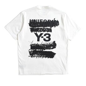 Y-3 ワイスリー グラフィック Tシャツ JN4879 JM7815 黒 白 半袖Tシャツ メンズ **