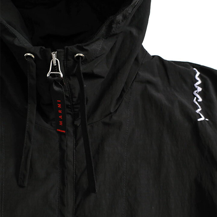 楽天市場】MARNI マルニ ナイロン フード付き ジップジャケット 