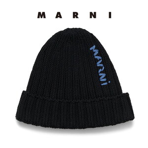 MARNI �}���j ���S�h�J �R�b�g���j�b�g�L���b�v CLZC0158A0 UFC850 �� �j�b�g�X �X�q **