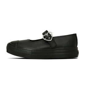 [SALE] Converse コンバース ALL STAR オールスター ライト PLTS MJ ハートバックル OX メリージェーン 31314011 黒 ブラック シューズ スニーカー レディース