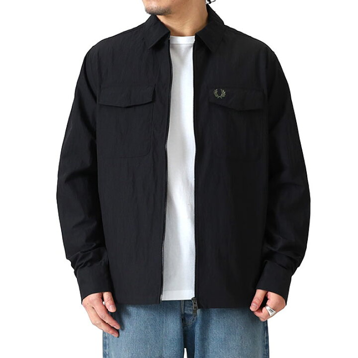 楽天市場】Fred Perry フレッドペリー ナイロン シャツジャケット 