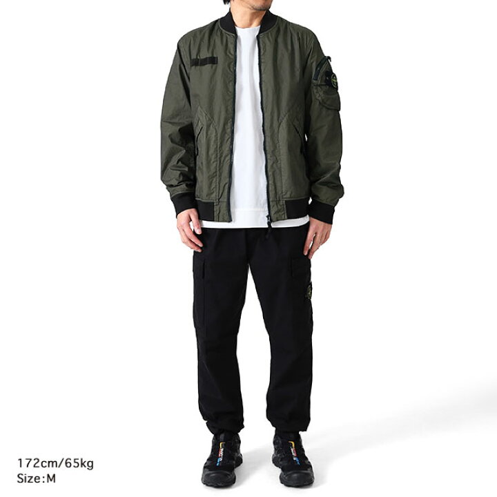 楽天市場】Stone Island ストーンアイランド ガーメントダイ MA-1  