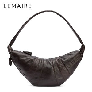 LEMAIRE �����[�� LARGE CROISSANT BAG �i�b�p���U�[ ���[�W �N�����b�T���o�b�O BG0000 LL095 �`���R���[�g �V�����_�[�o�b�O