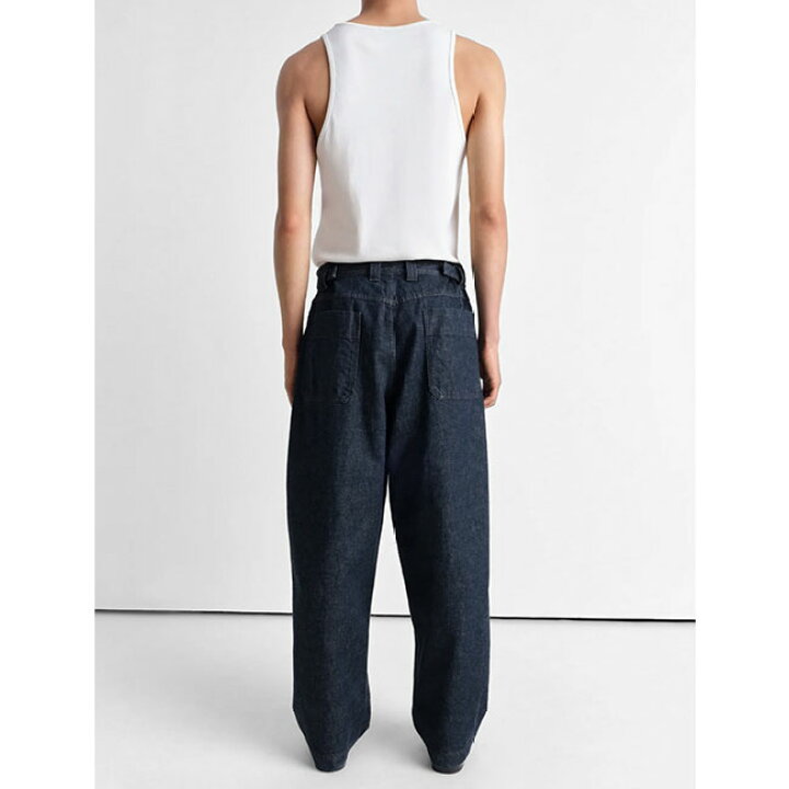 楽天市場】LEMAIRE ルメール プリーツ ワークウェア デニムパンツ