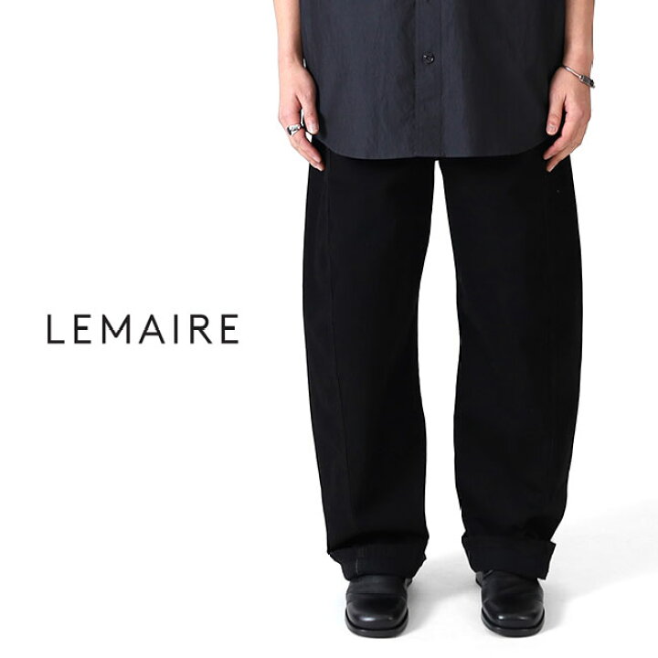 楽天市場】LEMAIRE ルメール ツイスト ベルテッドパンツ PA326 LD1031