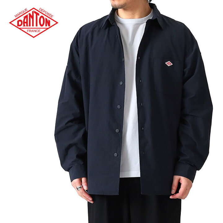 楽天市場】DANTON ダントン リップストップ ワークシャツ DT-B0225 CON 