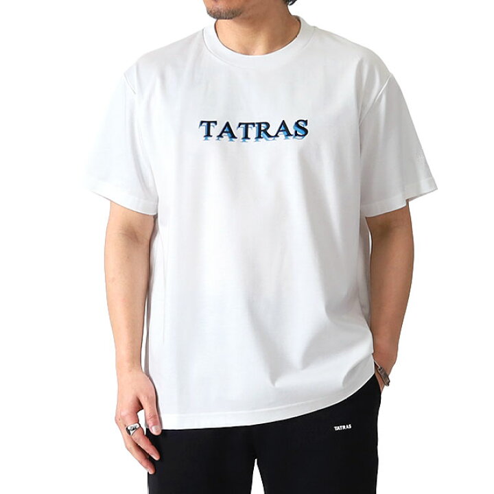 楽天市場】TATRAS タトラス RISTEN リステン ロゴ Tシャツ 半袖Tシャツ 