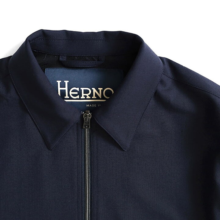 楽天市場】[SALE] HERNO ヘルノ ライトウール ストレッチ ジップ 