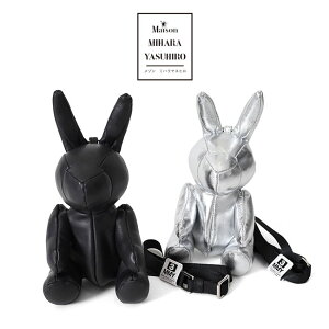 Maison MIHARA YASUHIRO ���]���~�n�����X�q�� Rabbit ���r�b�g ���U�[ �~�j�o�b�O A14BG711 ������ �l�`