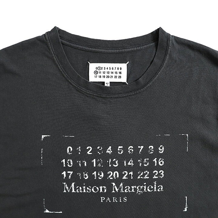 楽天市場】Maison Margiela メゾンマルジェラ スタンプロゴ Tシャツ 