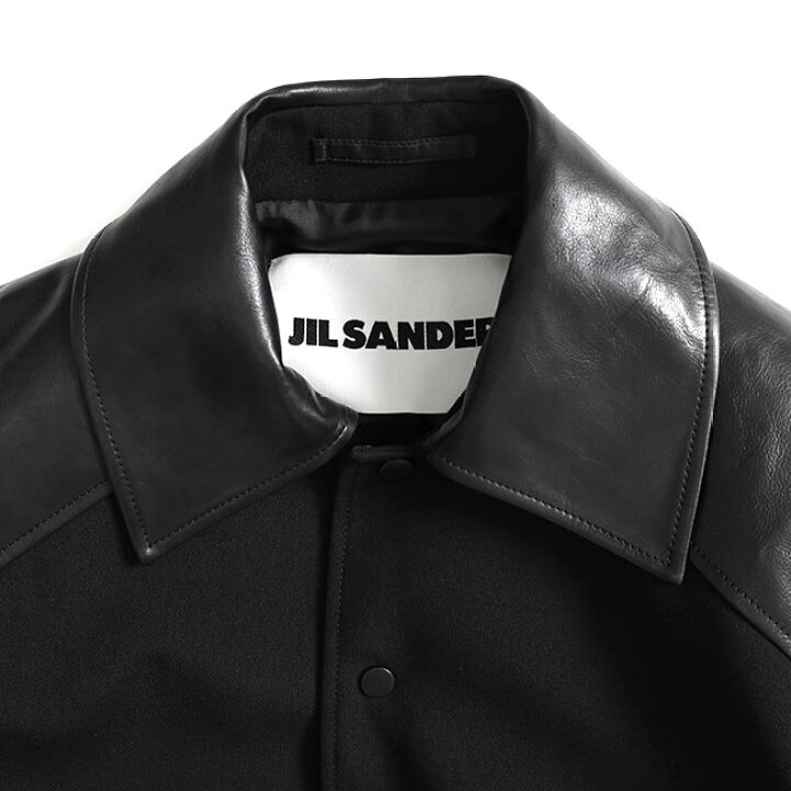 楽天市場】JIL SANDER ジルサンダー 襟付き レザージャケット