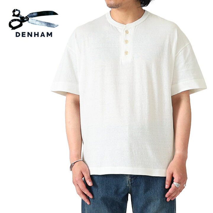 楽天市場】DENHAM デンハム A IN U HENLEY NECK TEE ヘンリーネックT 