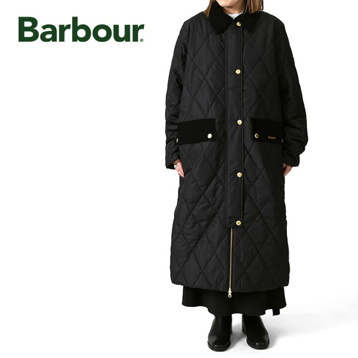 楽天市場】Barbour バブアー フード付き キルティングコート LQU1842 