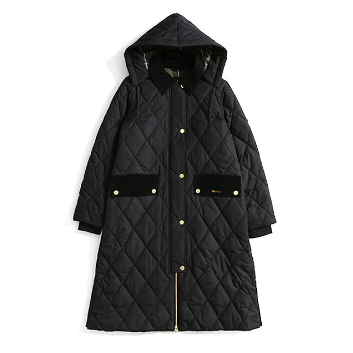 楽天市場】Barbour バブアー フード付き キルティングコート LQU1842 