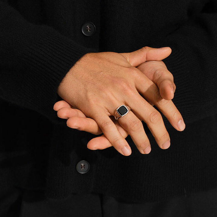 楽天市場】TOMWOOD トムウッド Kay Ring Polished Onyx ケイリング 