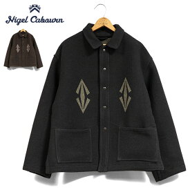 [予約商品] Nigel Cabourn ナイジェルケーボン USMC バルカラージャケット ラグジャカード 80510030000 チマヨ ウールジャケット メンズ