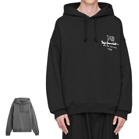 Y-3 ワイスリー ロゴ グラフィック プルオーバー スウェットパーカー KB2604 KB2605 メンズ