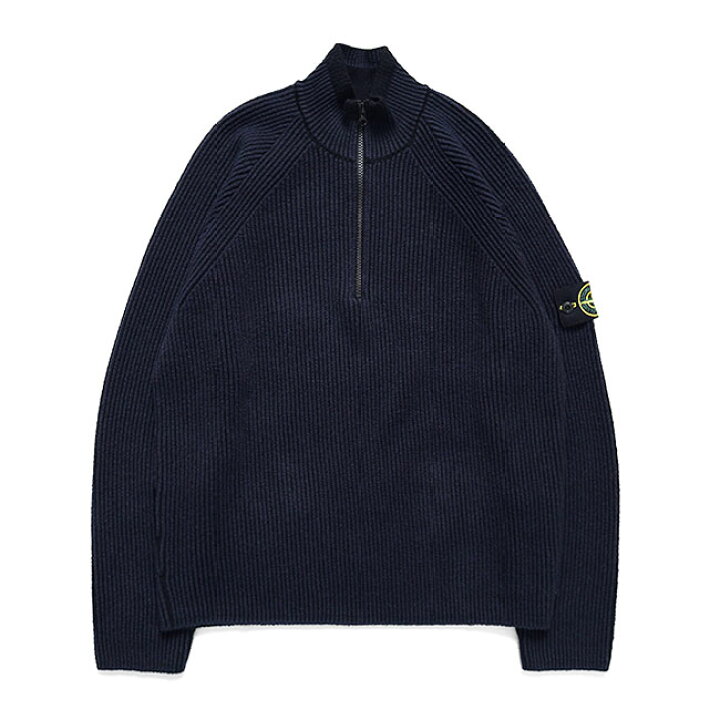 楽天市場】STONE ISLAND ストーンアイランド ハーフジップ ニット 