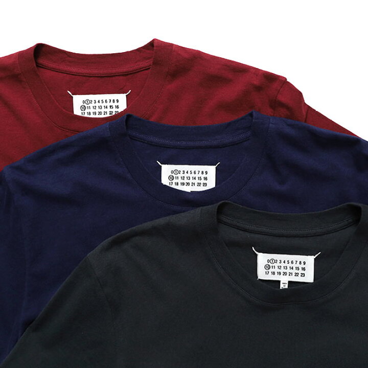 楽天市場】Maison Margiela メゾンマルジェラ 3P パックTシャツ 
