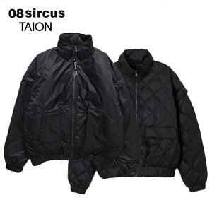 [SALE] 08sircus × TAION �[���G�C�g�T�[�J�X �^�C�I�� ���o�[�V�u�� �L���e�B���O �V���[�g�W���P�b�g S25AW-OT05 �R���{ �����Y
