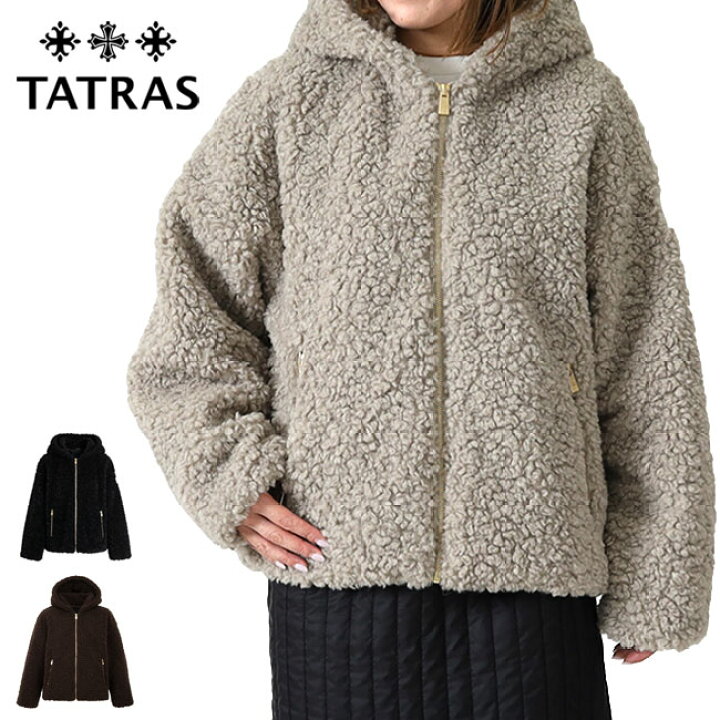 楽天市場】TATRAS タトラス IPAMA イパマ フード付き ボアフリース 