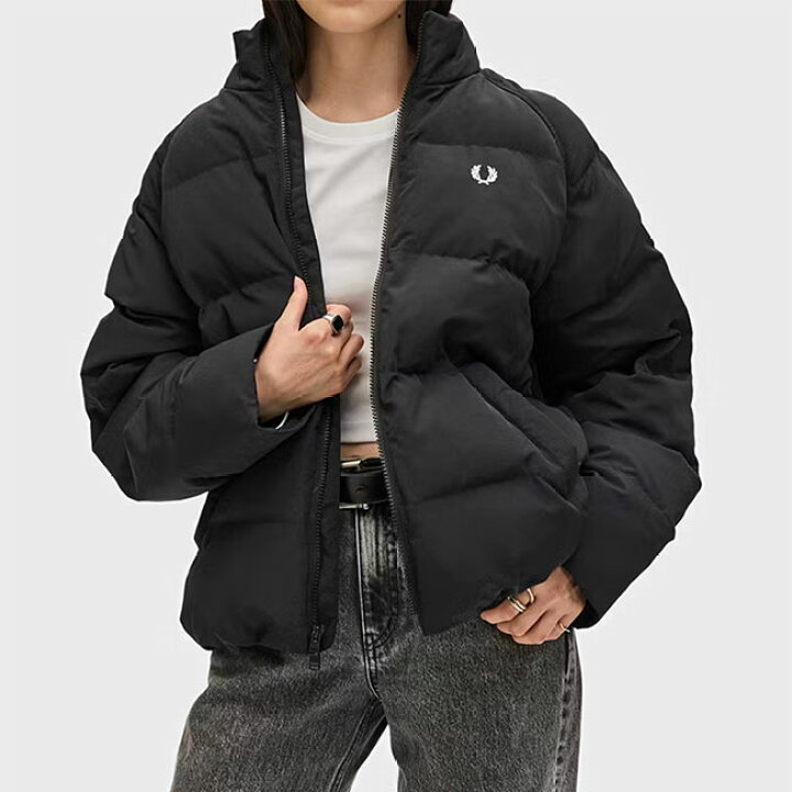 フレッドペリーFRED PERRY ダウンジャケット Lサイズ<F2104> 楽天市場 