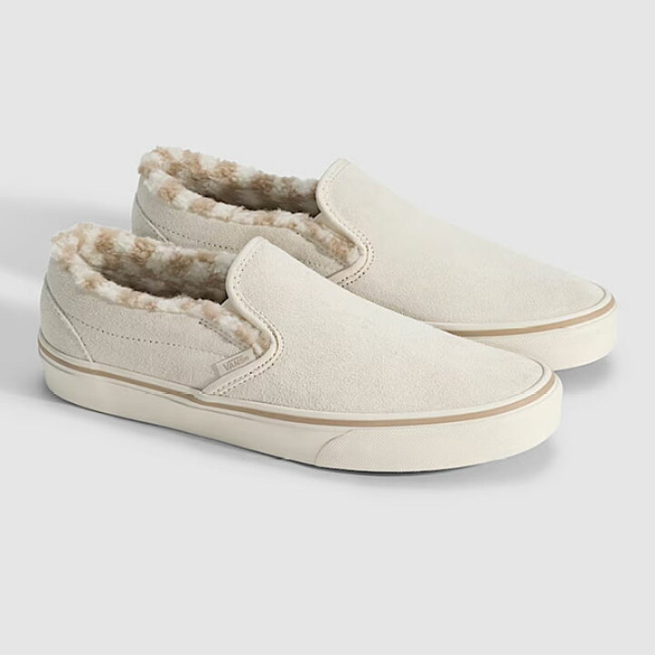 楽天市場】VANS バンズ Classic Slip-On ボア スエード スリッポン 