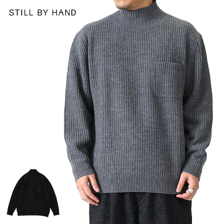 楽天市場】Still By Hand スティルバイハンド ウールシルク ハイネック 
