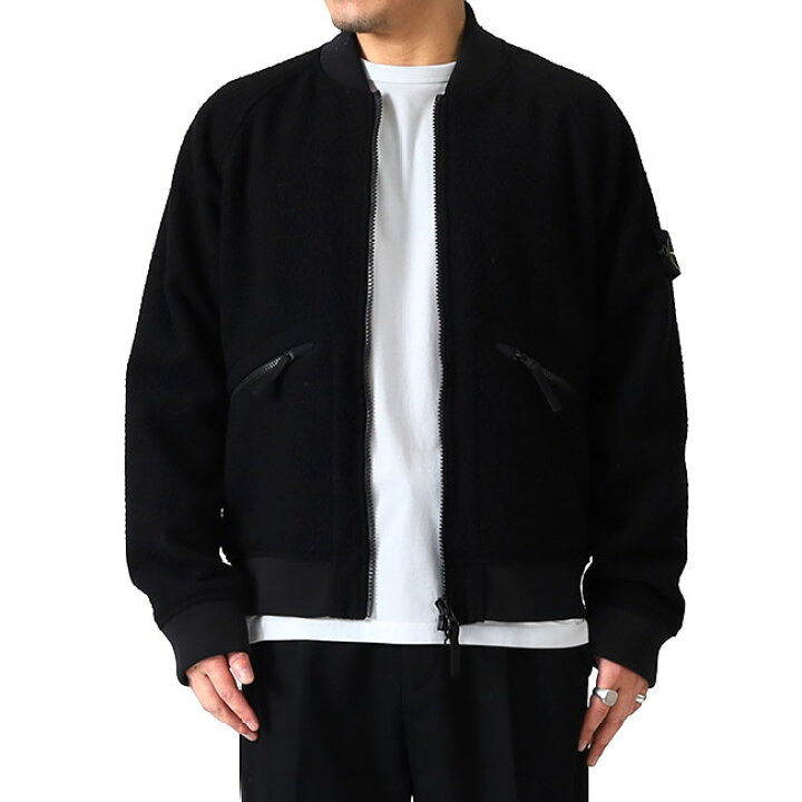 楽天市場】STONE ISLAND ストーンアイランド ボアフリース ウール 