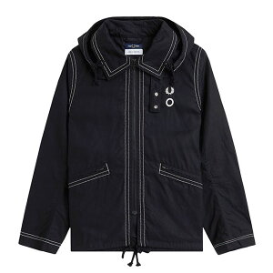 FRED PERRY X CRAIG GREEN �t���b�h�y���[ �N���C�O�O���[�� ���b�N�X�R�b�g�� �t�[�h�t�� �W���P�b�g SJ2115 �� �u���b�N �R���{ �����Y