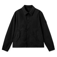 STONE ISLAND GHOST ストーンアイランド ゴースト DAVID LIGHT-TC ガーメントダイ ショート コーチジャケ…