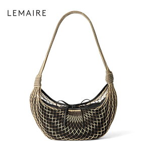 LEMAIRE �����[�� CROISSANT FILT BAG �N�����b�T�� �t�B���g �o�b�O BG0128 TP0006 �V�����_�[�o�b�O ���C�g�x�[�W�� �}�����O���b�Z �����Y ���f�B�[�X