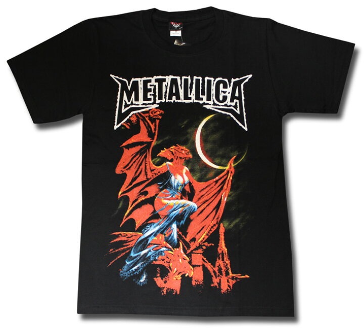 楽天市場 メタリカ Tシャツ Metallica ロックtシャツ バンドt ロゴt Rock ヘヴィメタル ユニセックス Golden Rock T楽天市場店