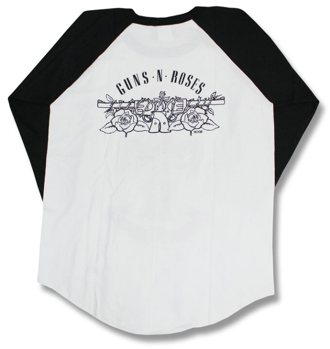 楽天市場】ガンズ・アンド・ローゼズ ラグランTシャツ GUNS N