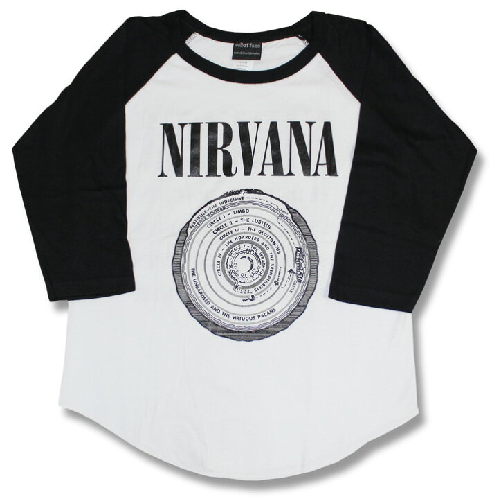 楽天市場】ニルヴァーナ NIRVANA ニルバーナ ラグラン Tシャツ 七分袖 